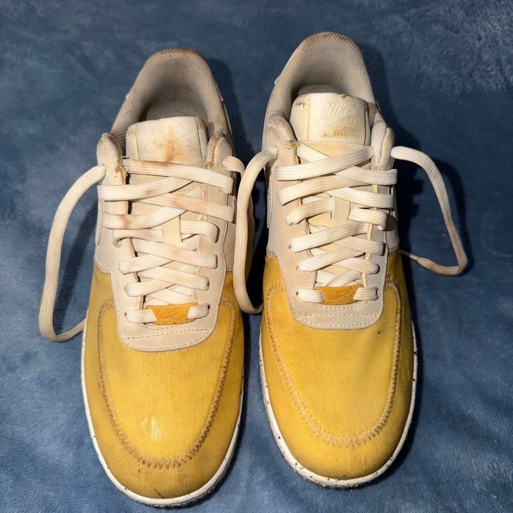 Nike Air Force 1 creator Low '07 'Yellow' Sneakers men‎ size 9.5